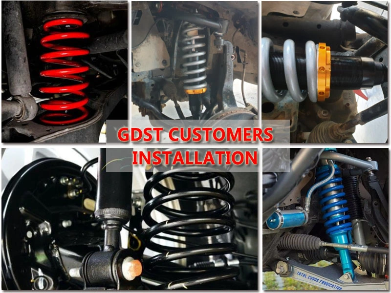 Factoyr Supplier Gdst Nitrogen Gas Adjustable Shock Absorber Suspension Lift Kit for Ford F150 2014