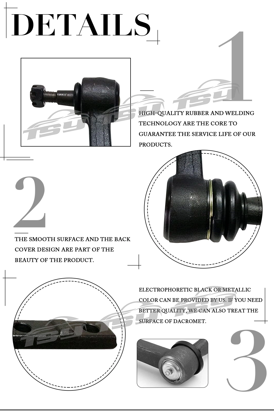 Auto Suspension Part OE 26016643 Control Arm for Chevrolet