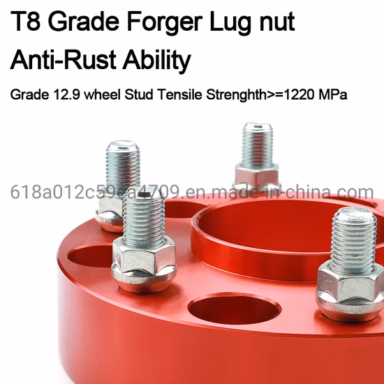 1,5 Polegada 6X5.5-6X5.5 Preto CB 106mm M12X1.5 6X139.7 Espaçadores de Roda de Carro Hubcêntrico em Liga de Alumínio